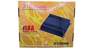 XTC AKA 3500W 2 Channel Amplifier